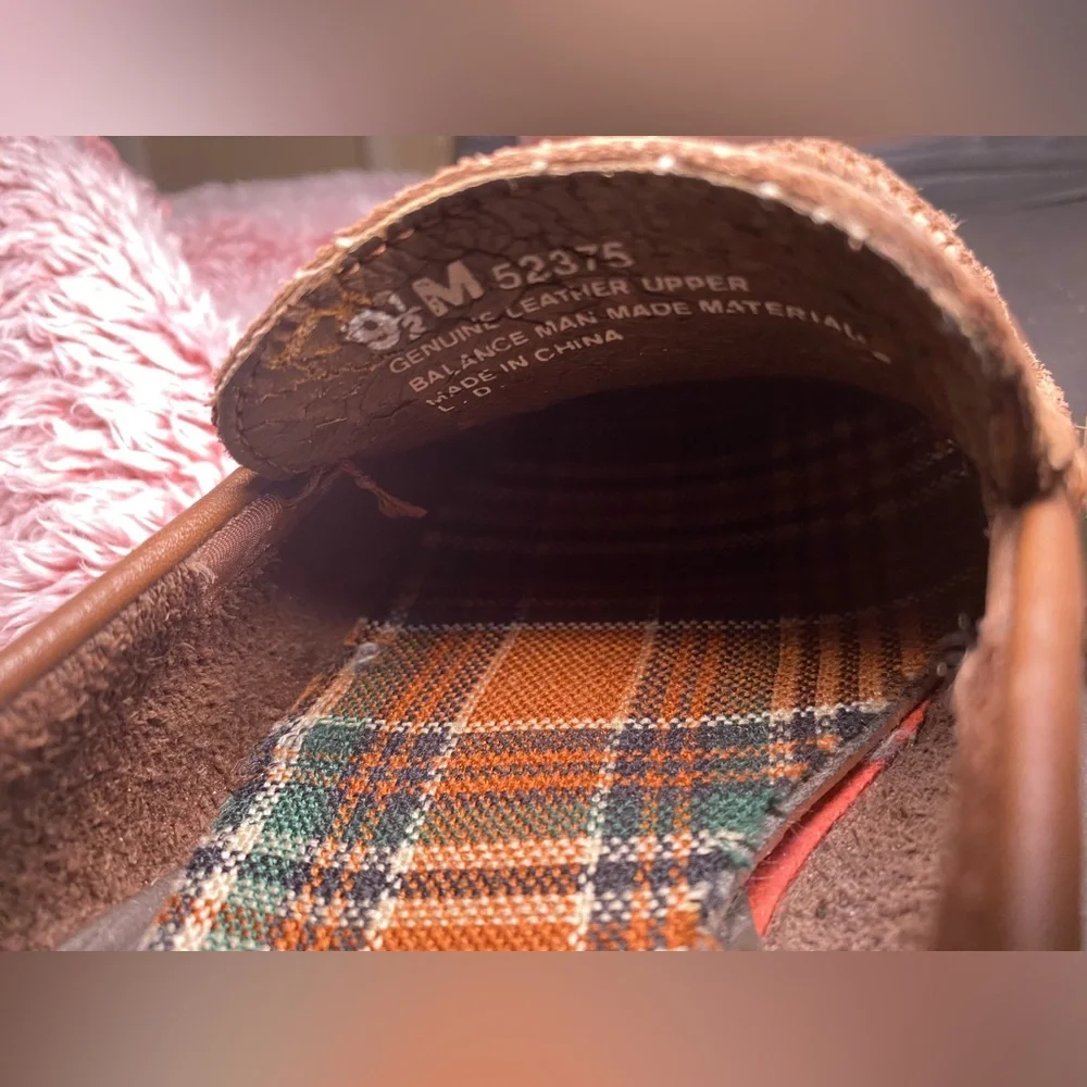 Hush Puppies Brown‎ Loafer Suede Flats for Women, 9.5